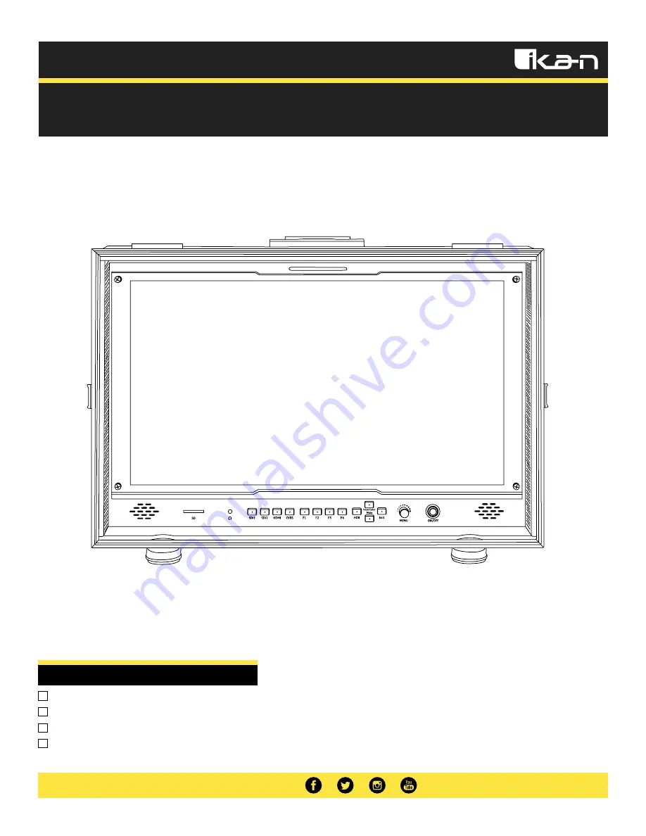 Ikan Atlas AX20-FK-V2 Quick Start Manual Download Page 1