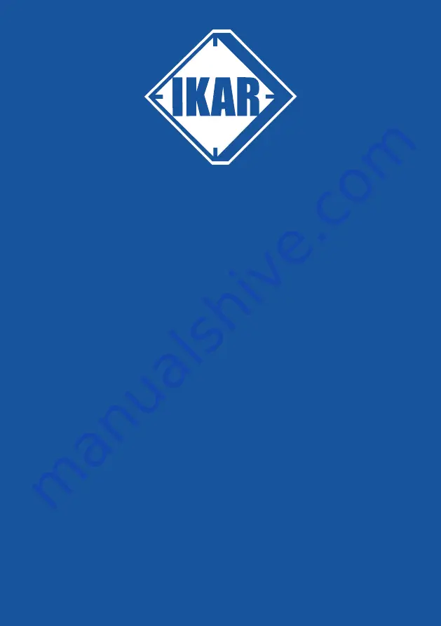 IKAR ASS-2 Log Book And Instructions For Use Download Page 96