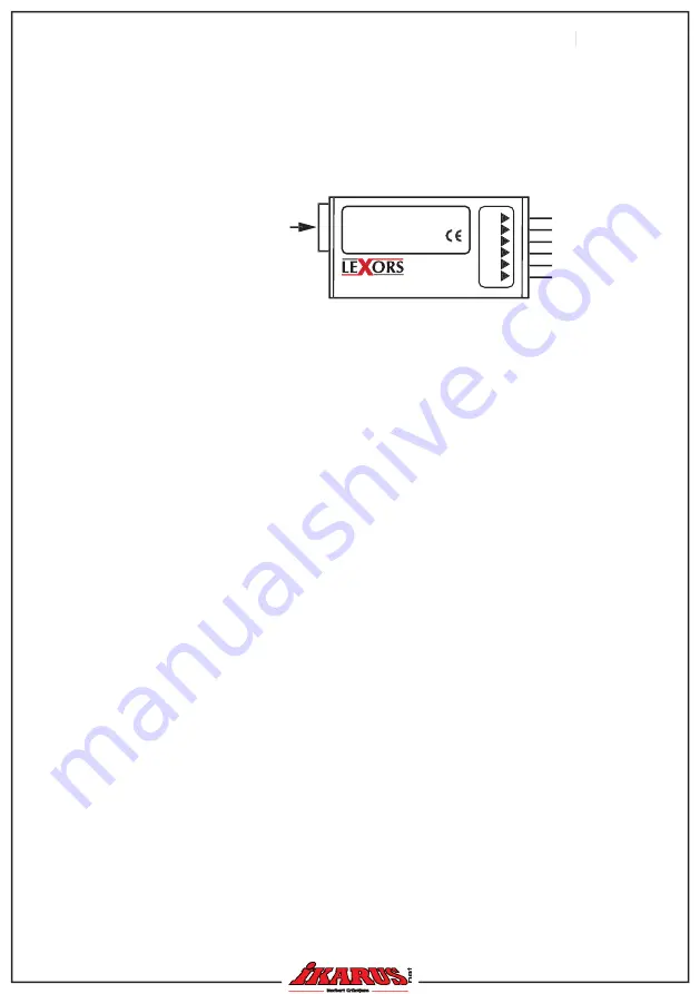 iKarus LEXORS SEXTA 5023011 Скачать руководство пользователя страница 10