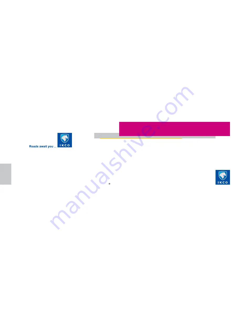 Ikco RUNNA LX Owner'S Manual Download Page 1