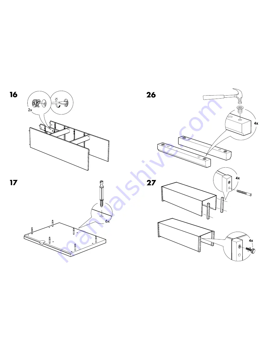 IKEA ALVE DRAW UNIT 17X14X47