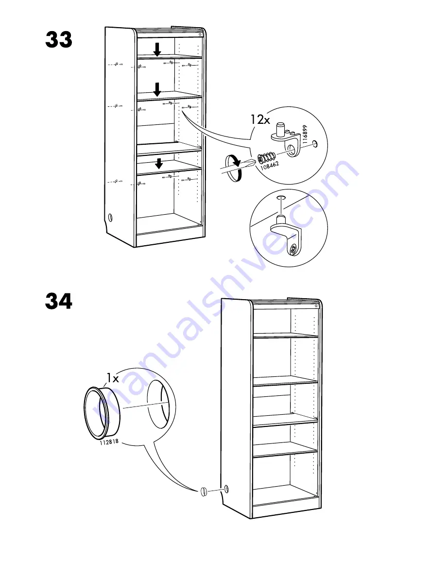 IKEA ASPVIK Скачать руководство пользователя страница 21