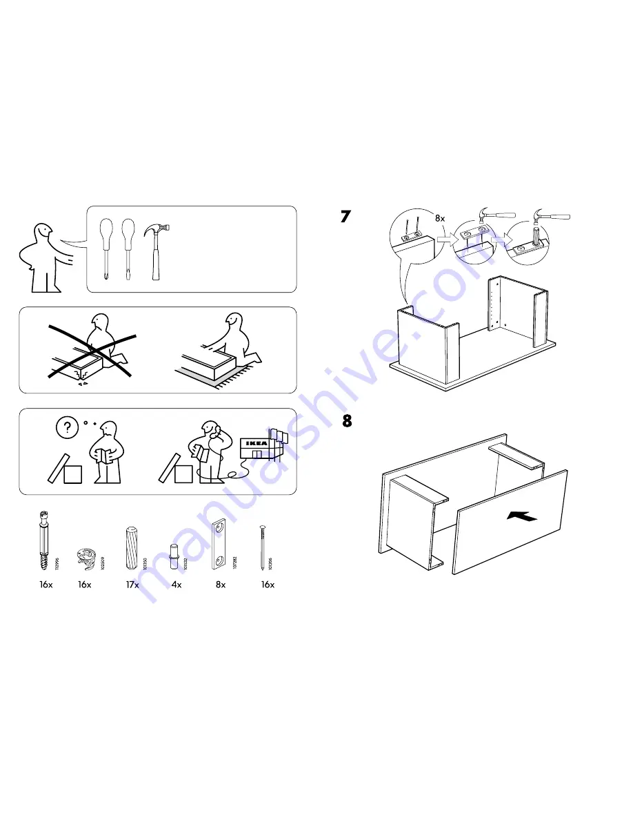 IKEA BENNO Скачать руководство пользователя страница 2