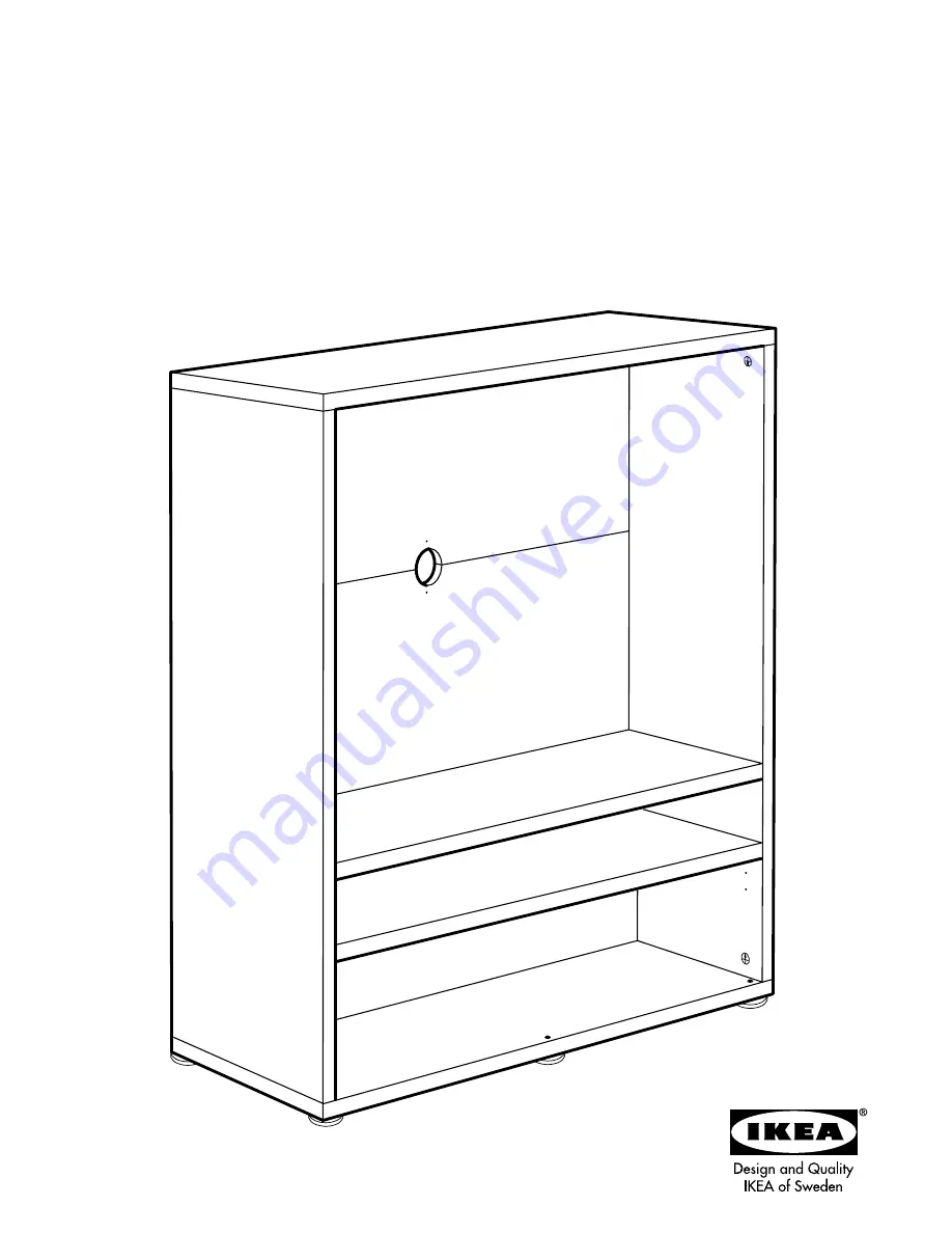 IKEA BESTA ENON Assembly Instructions Manual Download Page 1