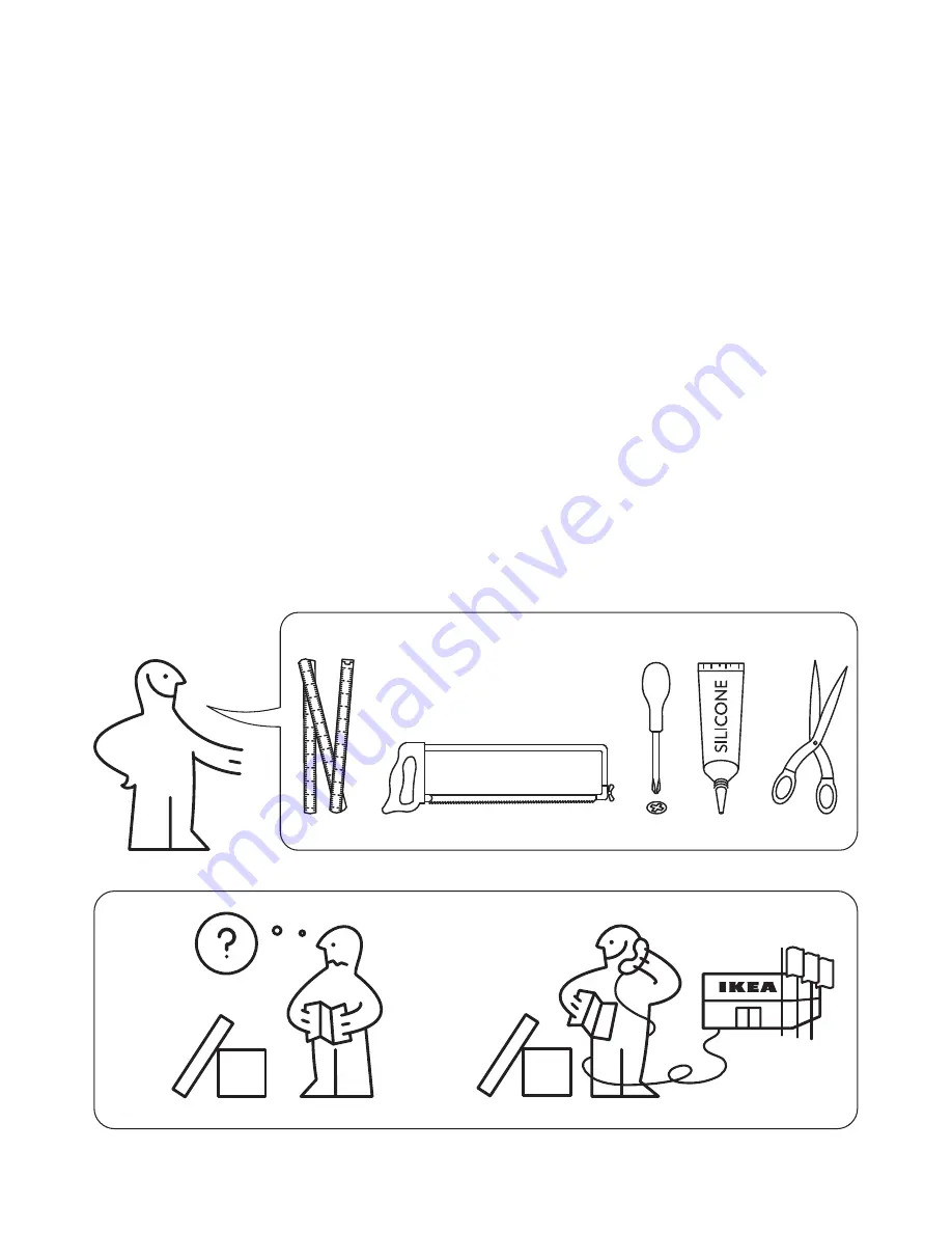 IKEA BOREN Instructions Manual Download Page 2