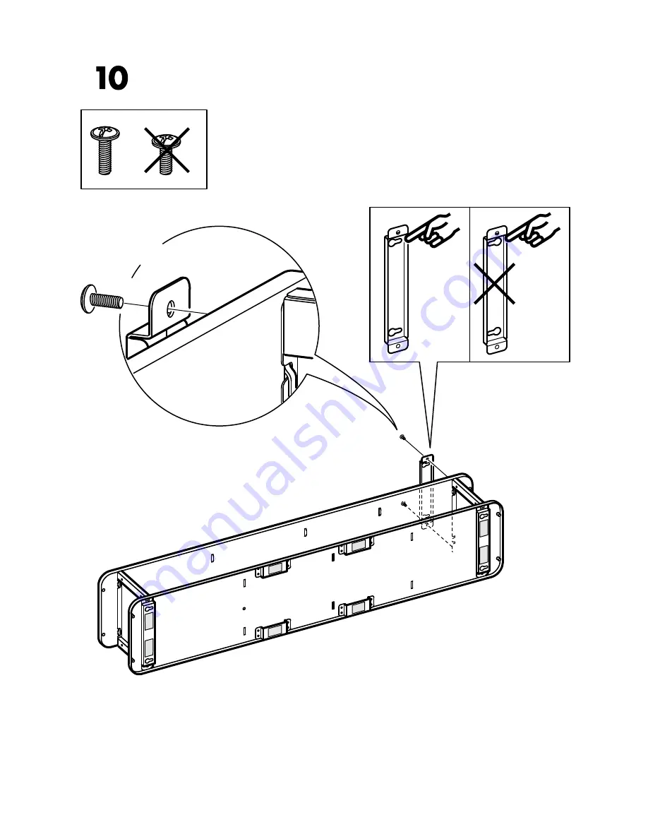 IKEA BRICKAN Instructions Manual Download Page 12