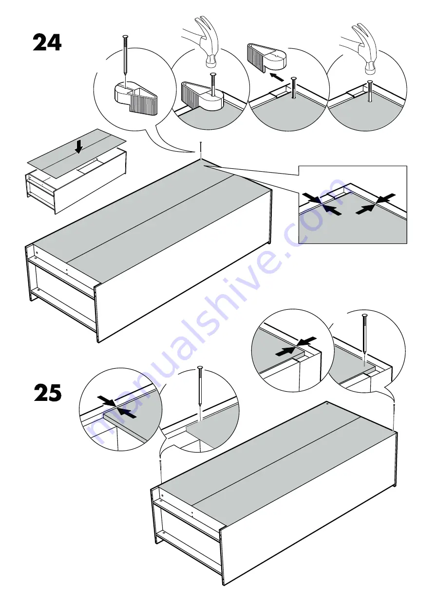 IKEA Brimnes Manual Download Page 21