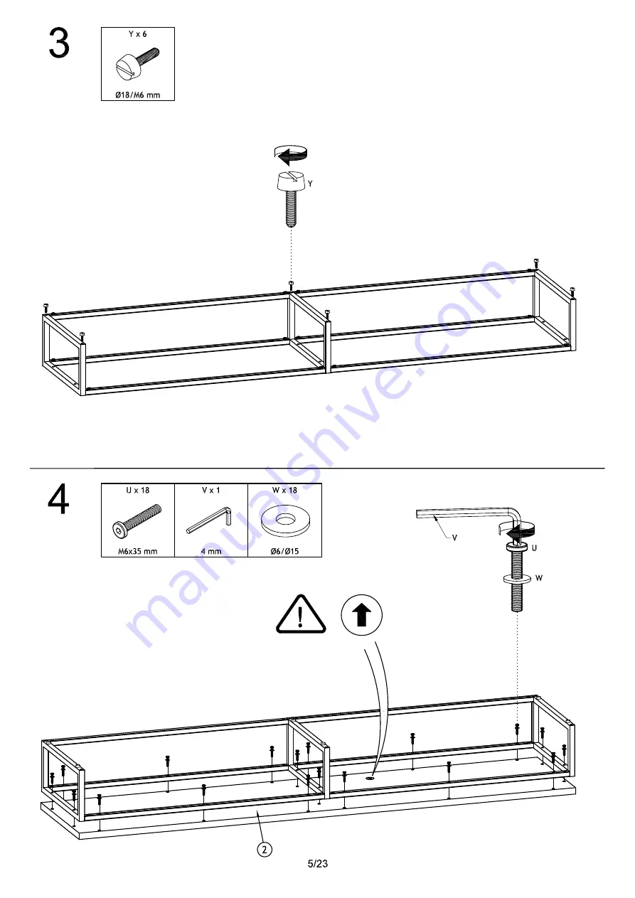 IKEA DALARNA Manual Download Page 5