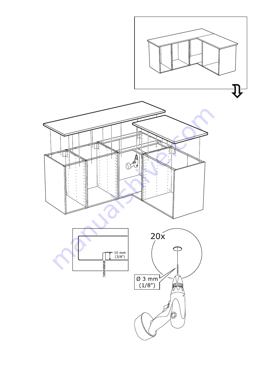 IKEA EKBACKEN Installation Instructions Manual Download Page 14