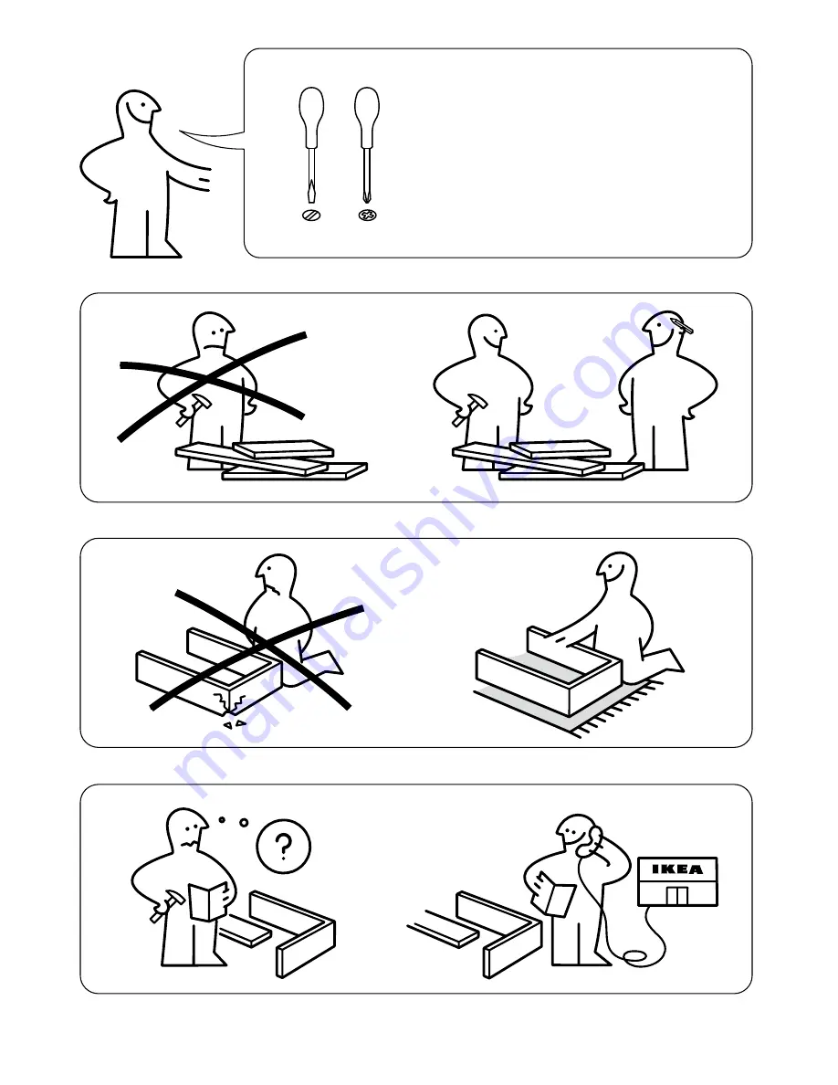 IKEA ELGÅ SLIDING DOORS Скачать руководство пользователя страница 2