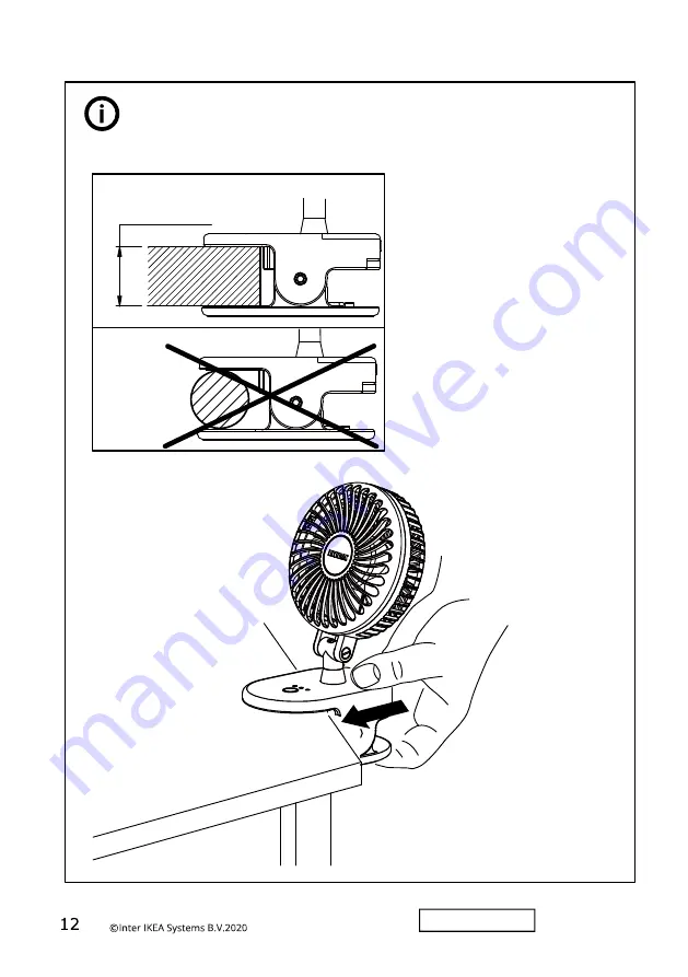 IKEA FLYAHULT Manual Download Page 12