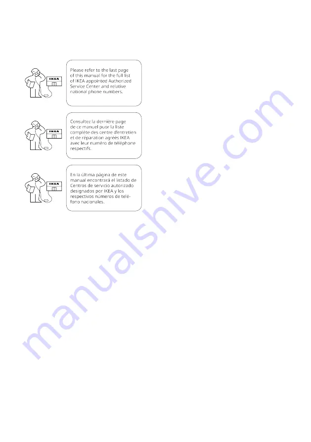 IKEA FORNEBO Manual Download Page 3