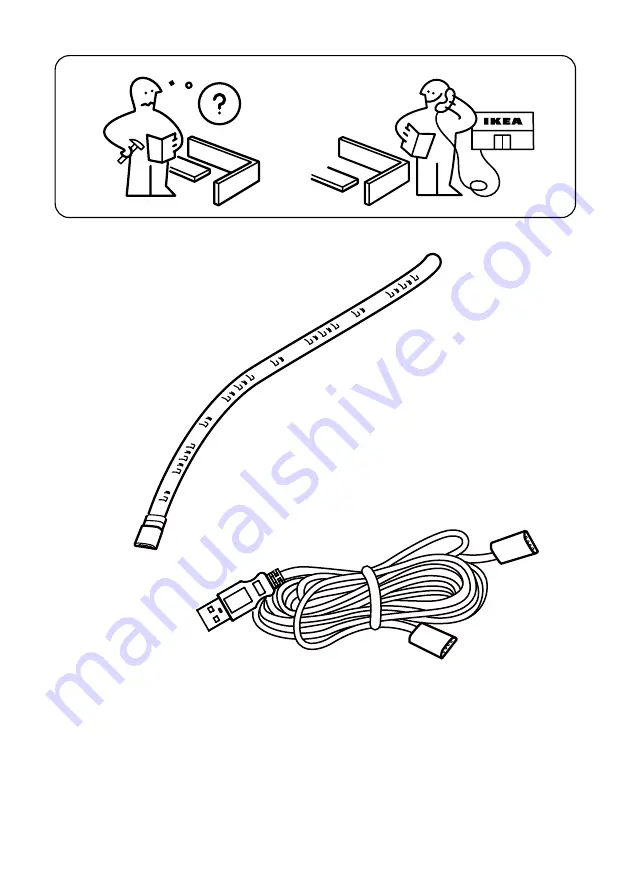 IKEA HALVTIMME Quick Start Manual Download Page 8