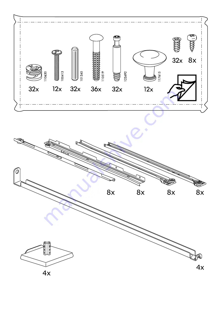 IKEA HEMNES 105.072.92 Скачать руководство пользователя страница 10