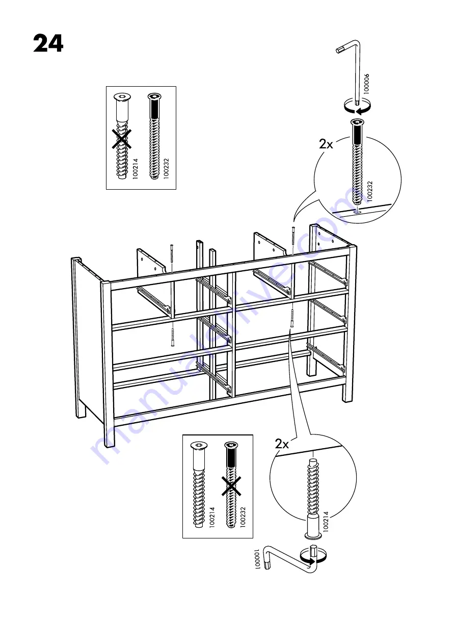 IKEA HEMNES 105.072.92 Скачать руководство пользователя страница 32