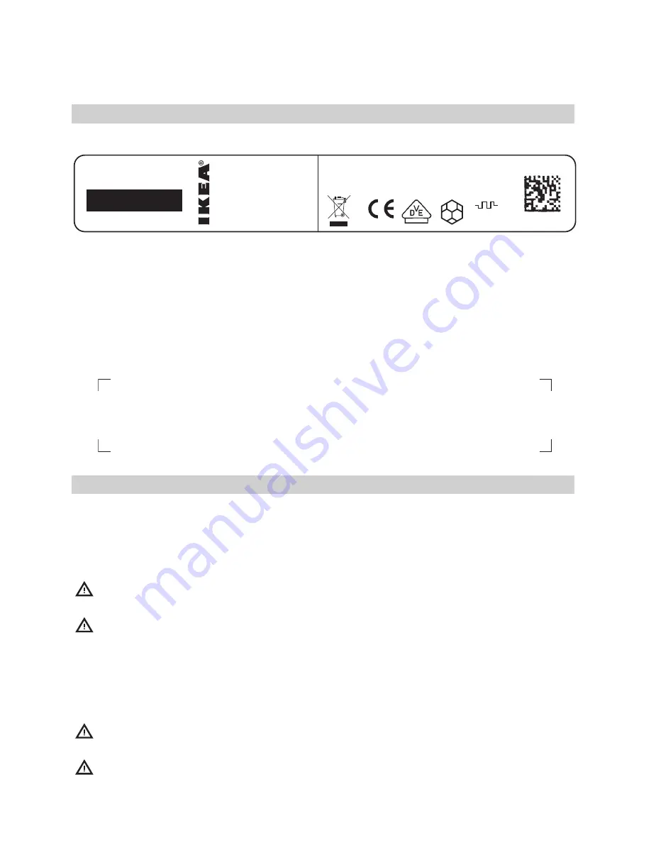 IKEA HOGVARDIG User Manual Download Page 24