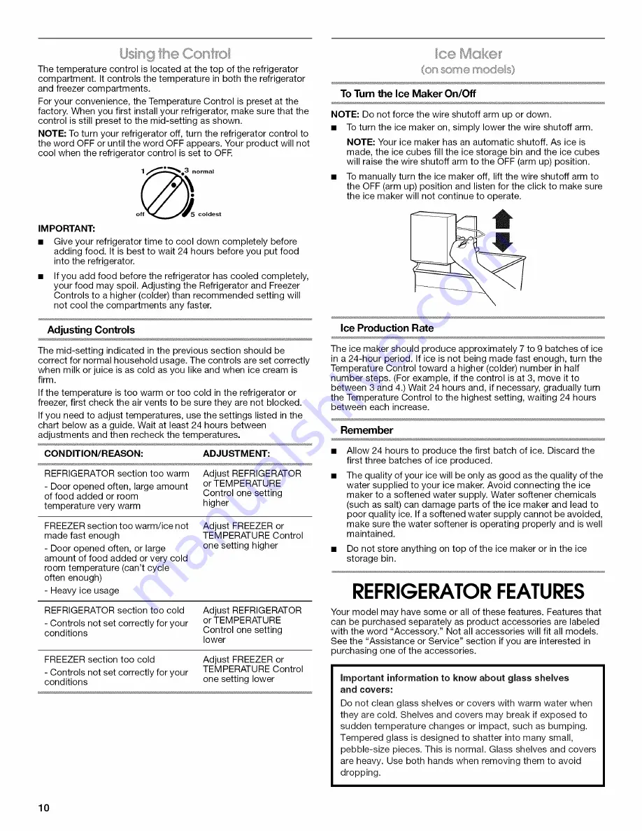 IKEA I8TXCWFXQ01 Use & Care Manual Download Page 10