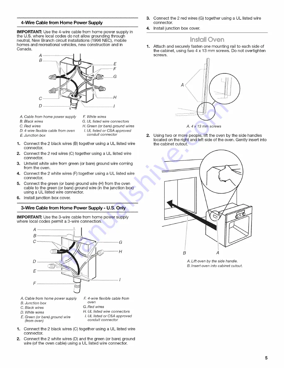 IKEA IBS124PSS1 Installation Instructions Manual Download Page 5