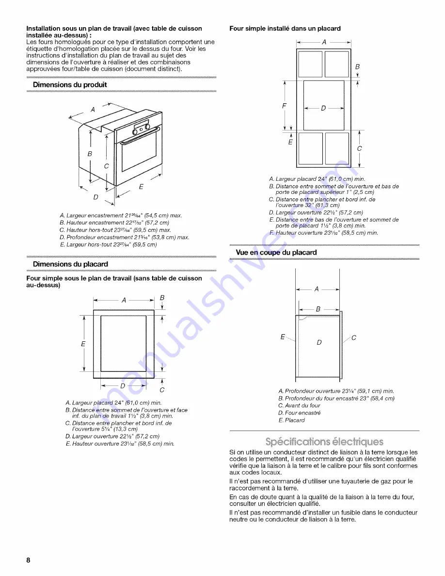 IKEA IBS124PSS1 Installation Instructions Manual Download Page 8