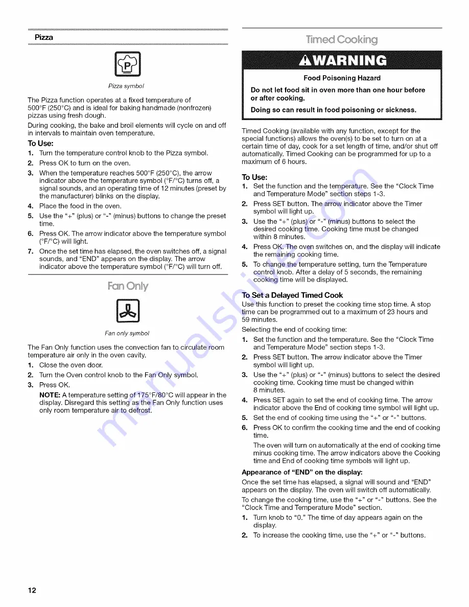 IKEA IBS324P VS Use & Care Manual Download Page 12