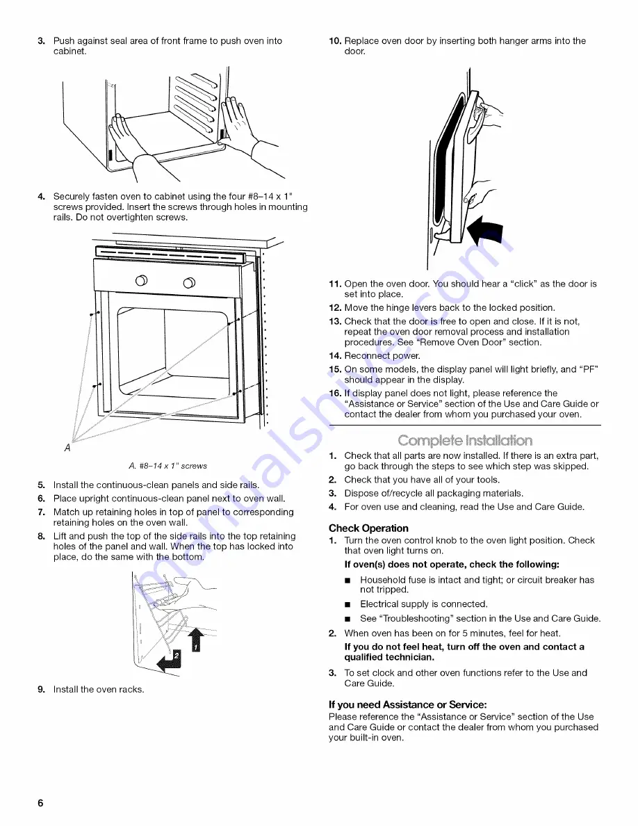 IKEA IBS324PWS0 Installation Instructions Manual Download Page 6