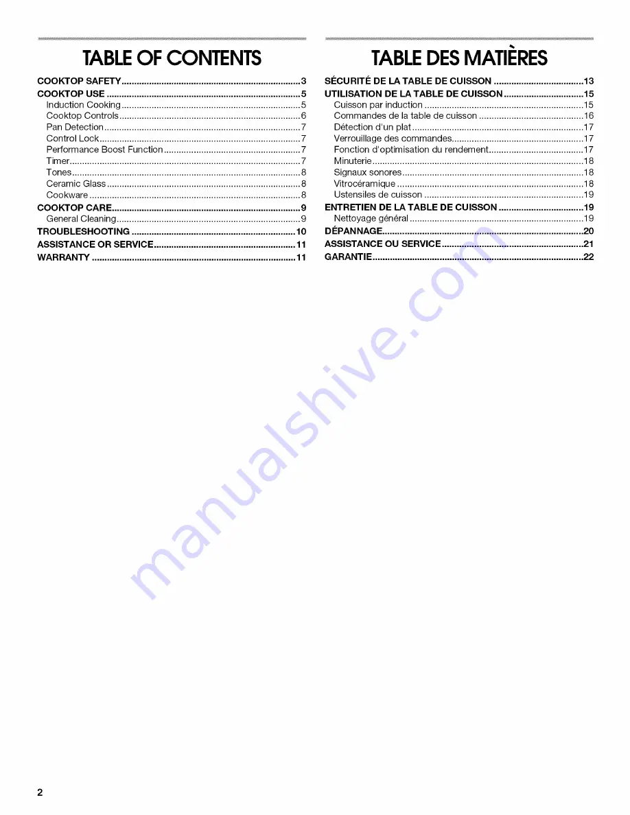 IKEA ICI500XB00 Use And Care Manual Download Page 2