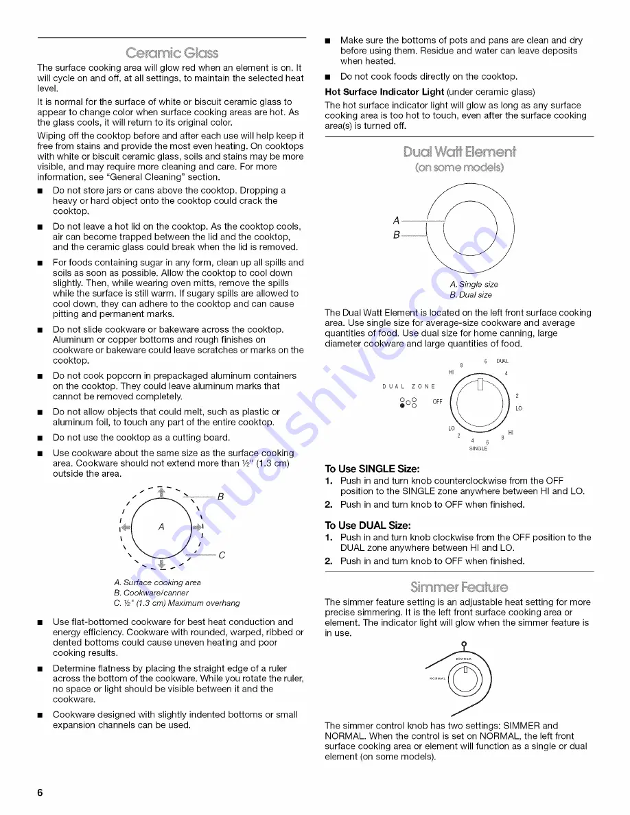 IKEA ICR410WB00 Скачать руководство пользователя страница 6