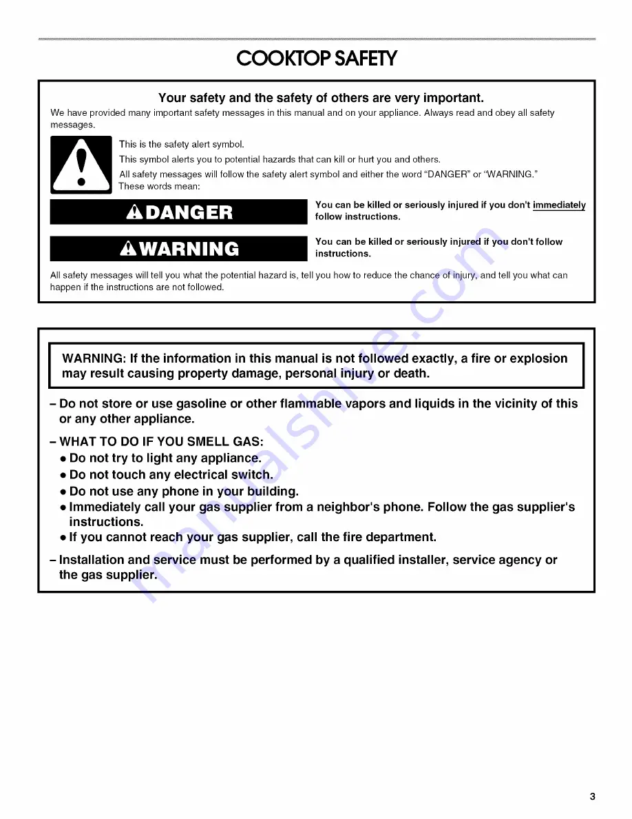 IKEA ICS300WM00 Use And Care Manual Download Page 3