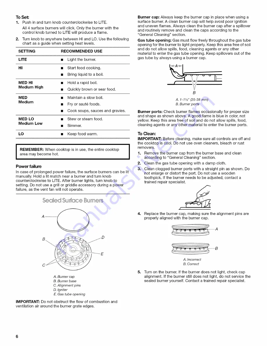 IKEA ICS300WM00 Use And Care Manual Download Page 6