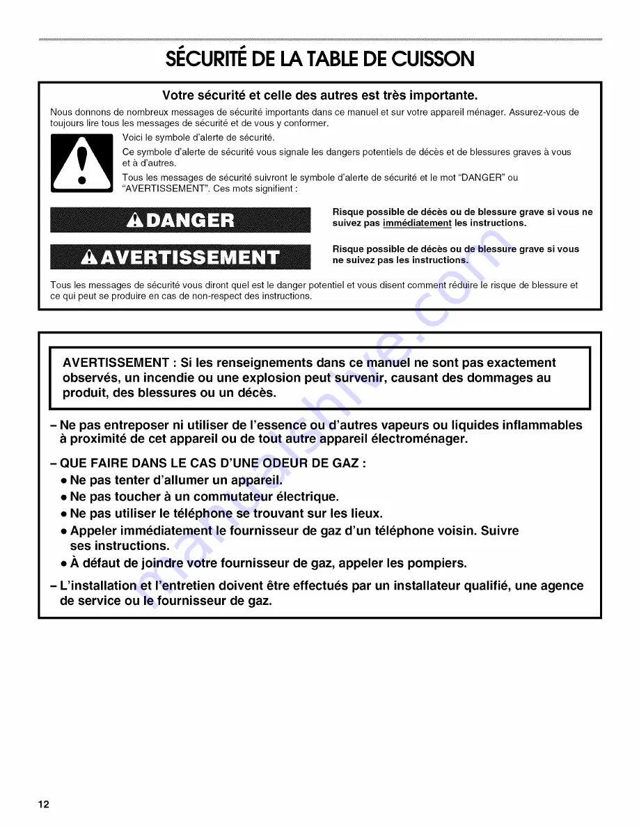 IKEA ICS300WM00 Use And Care Manual Download Page 12