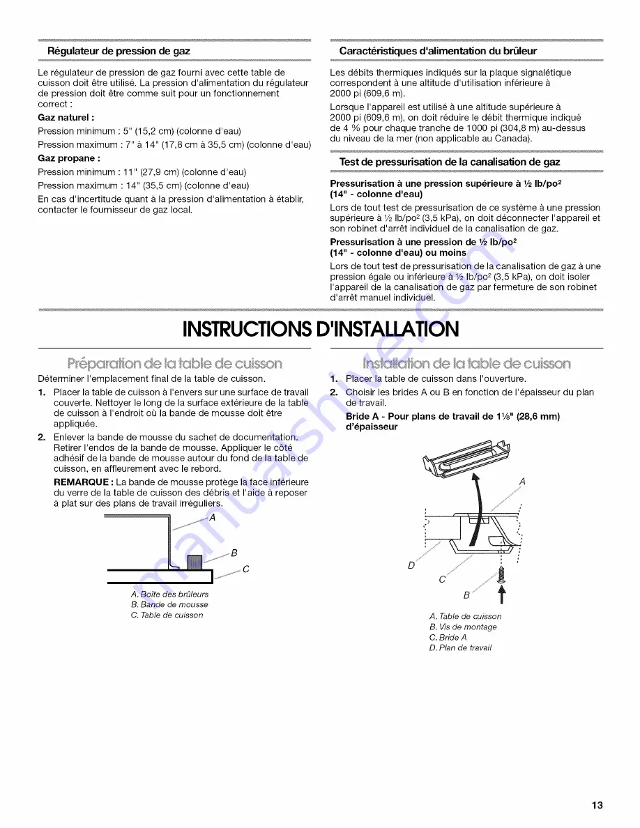 IKEA ICS304WM0 Installation Instructions Manual Download Page 13