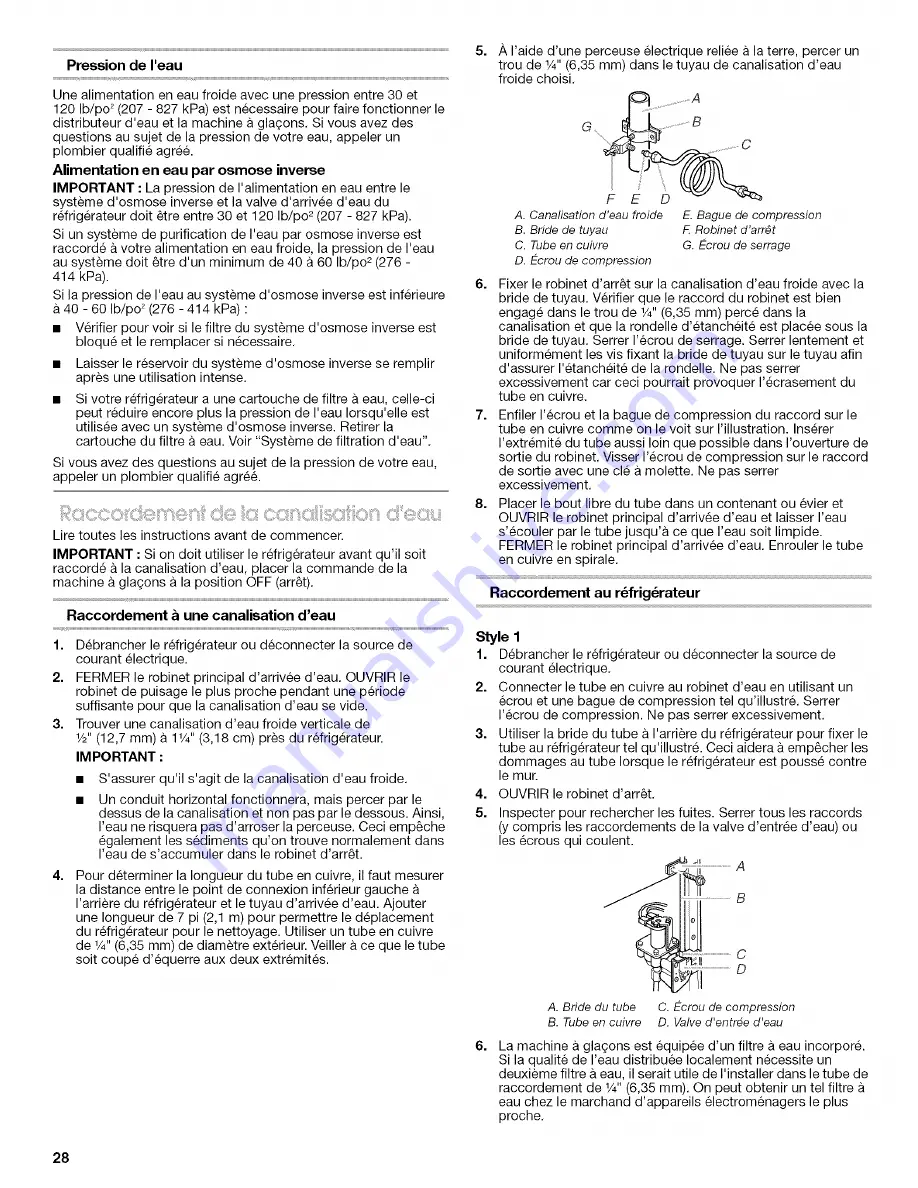 IKEA ID2GFGXRS00 Use & Care Manual Download Page 28