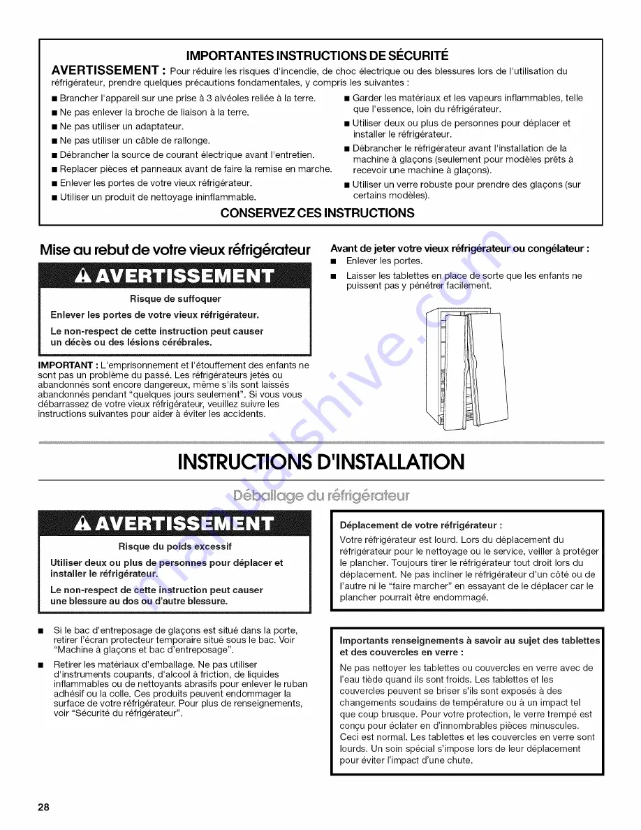 IKEA ID5HHEXTQ00 Use & Care Manual Download Page 28