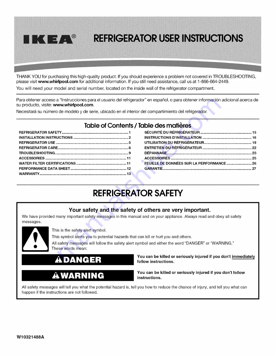 IKEA ID5HHEXVS05 User Instructions Download Page 1