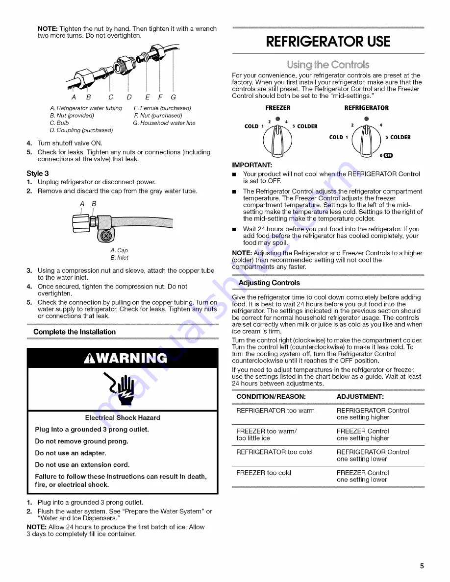 IKEA ID5HHEXVS05 User Instructions Download Page 5