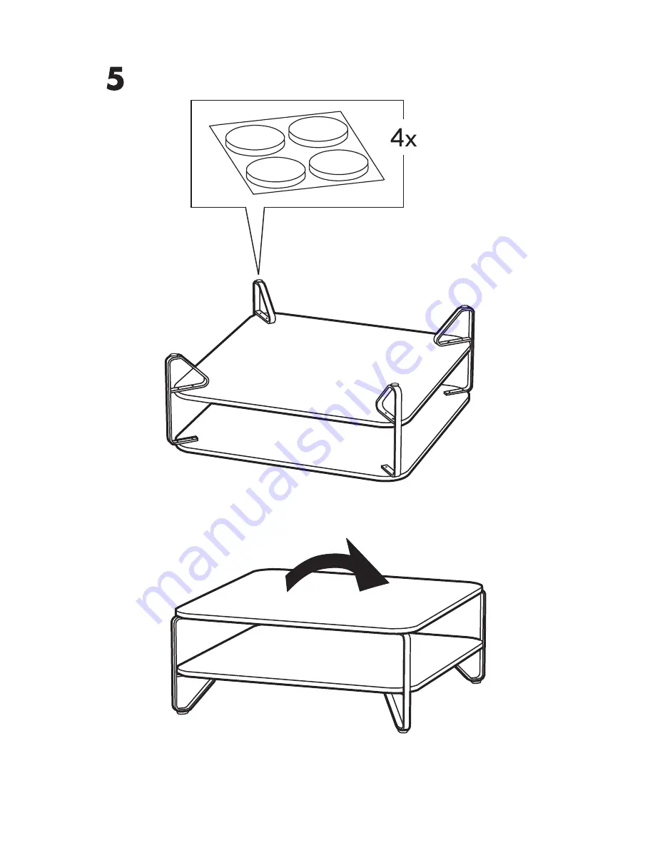 IKEA IMFORS COFFEE TABLE 39X39