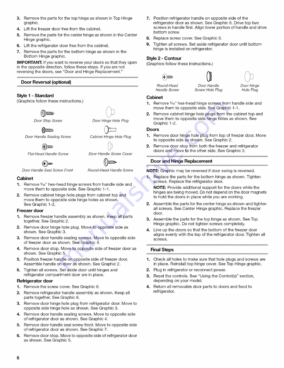 IKEA IR8GSMXRS00 Use & Care Manual Download Page 6