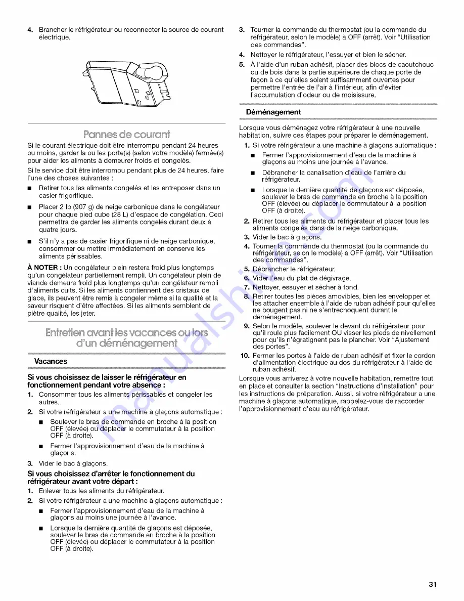 IKEA IR8GSMXRS00 Use & Care Manual Download Page 31