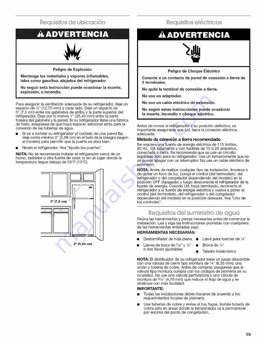 IKEA IR8GSMXRS01 Use & Care Manual Download Page 19