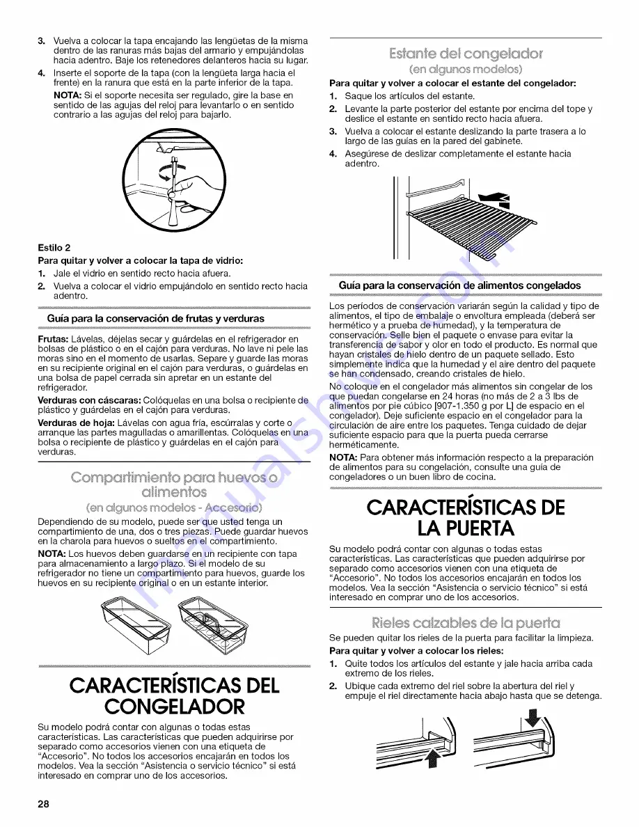 IKEA IR8GSMXRS01 Use & Care Manual Download Page 28