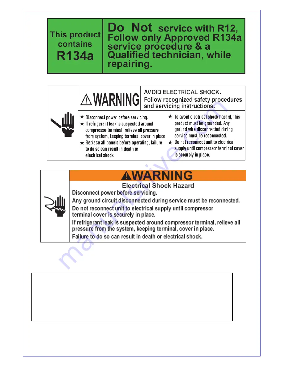 IKEA IRIBT26WA Service Manual Download Page 7