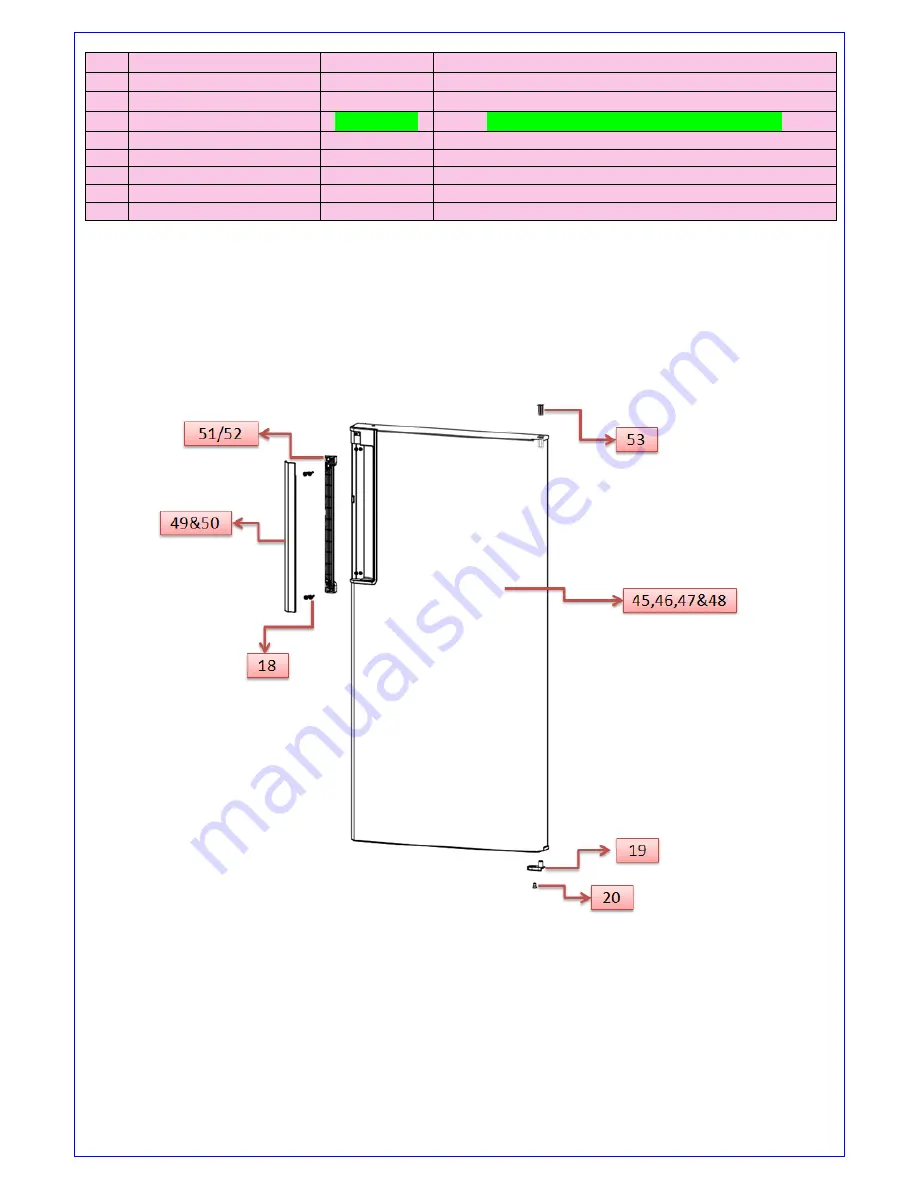 IKEA IRIBT26WA Service Manual Download Page 23