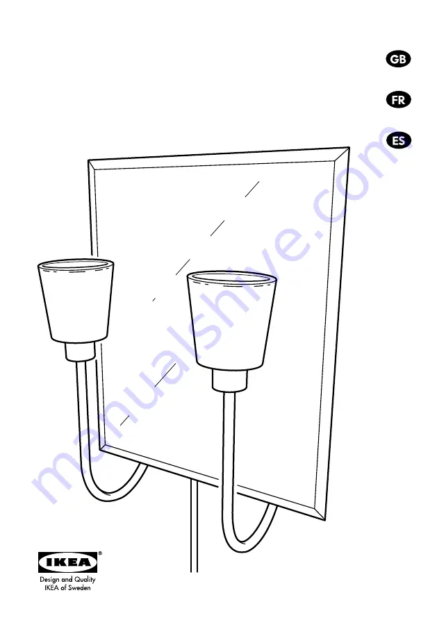 IKEA KRYSSBO Installation Instructions Manual Download Page 1