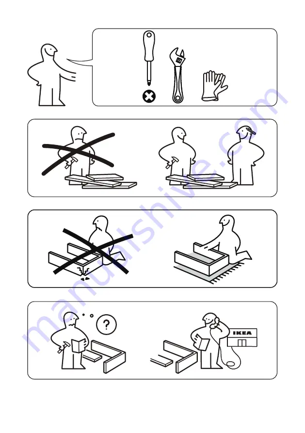 IKEA LAGAN 004.969.39 Manual Download Page 7