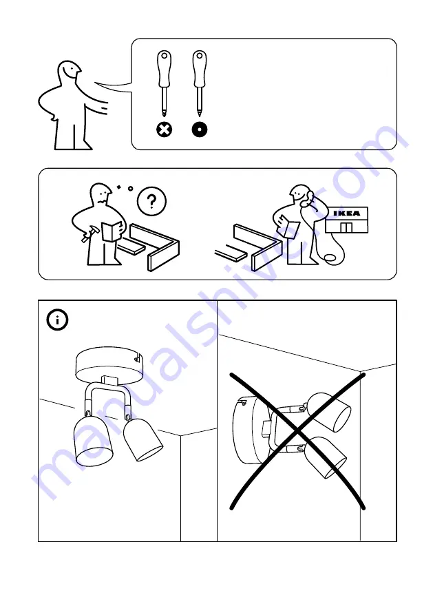 IKEA OSTANA Manual Download Page 8