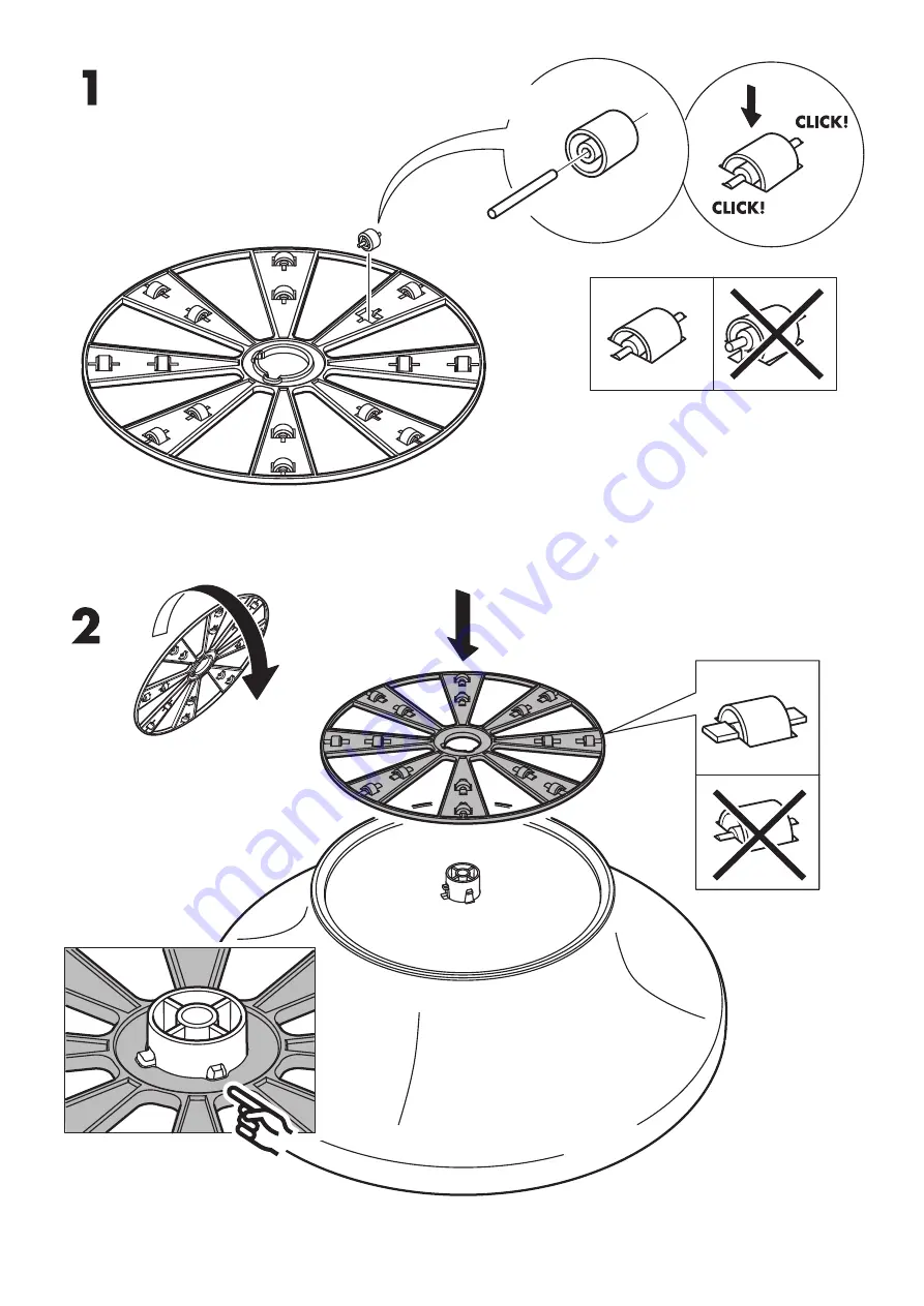 IKEA PS LOMSK Скачать руководство пользователя страница 3