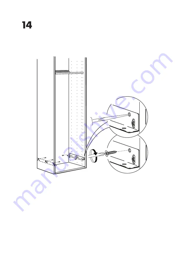 IKEA rakall effektfull metod Installation Instructions Manual Download Page 16