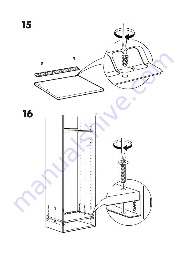 IKEA rakall effektfull metod Installation Instructions Manual Download Page 17