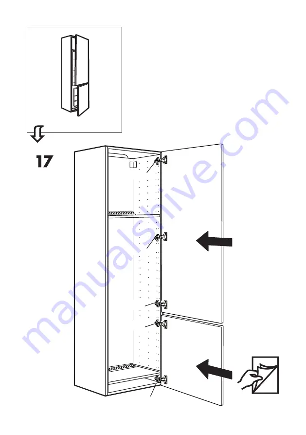 IKEA rakall effektfull metod Installation Instructions Manual Download Page 21