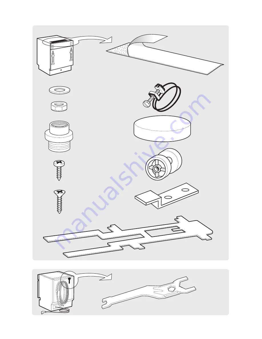 IKEA RENLIG DWH B00W Manual Download Page 6